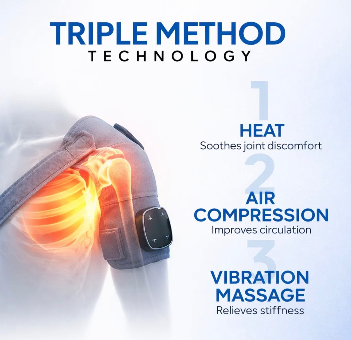 Axivon™ Triple Therapy Shoulder Massager