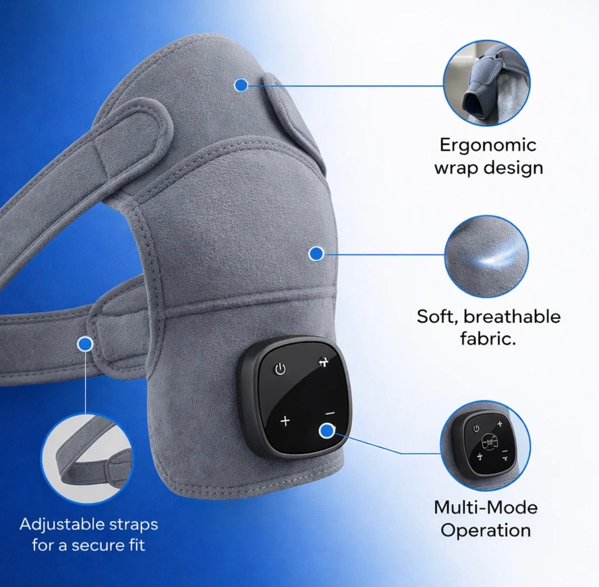 Axivon™ Triple Therapy Shoulder Massager